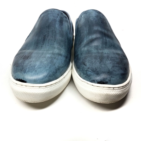 Diba True Pick A Daisy Leather Blue Slide 9us - Picture 5 of 7